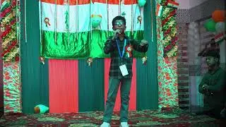 A powerful and energetic independence day speech by RAHIL SHAIKH #speech #school