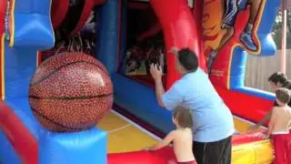 Atascocitapartyrentals.com - Shooting Star Basketball Inflatable