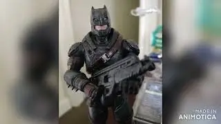 Weirdverse: Armored Batman custom action figure