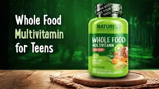 NATURELO Whole Food Multivitamin for Teens