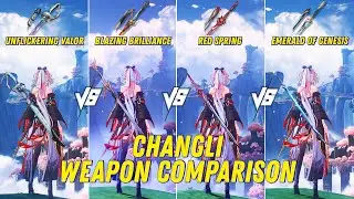 Changli's Weapon Comparison - Wuthering Waves
