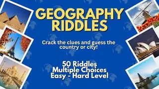 Can You Crack These Geography Riddles? Take On This 50-Question Challenge To Find Out!