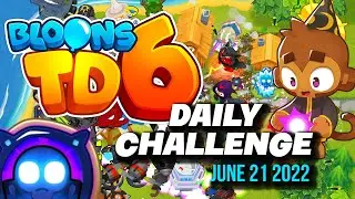 BTD6 Daily Challenge | PIRATE MODE ON | June 21, 2022
