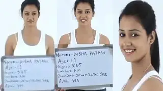 First audition of disha patani|दिशा पटानी का पहला ऑडिशन