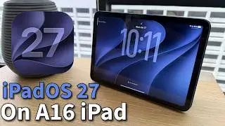 iPadOS 27 tested on A16 iPad! You get basically nothing…