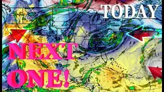 BIG Weather Changes This Week! Tornado Risk Upgraded for the East Coast!