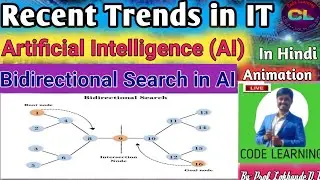 Bidirectional Search in AI |Bidirectional Search with example |Artificial Intelligence