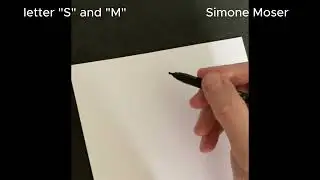 How to write the letter&ldquo;S