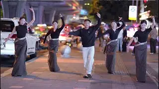 Very Beautiful Tibetan dance &ldquo;Grassland Guozhuang