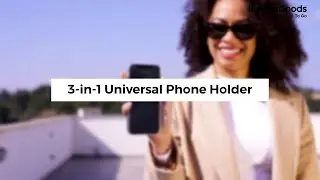 InnovaGoods 3-in-1 Universal Phone Holder