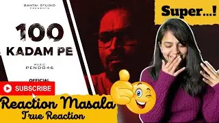 Reaction on 100 Kadam | EMIWAY BANTAI | Arpan Sharma