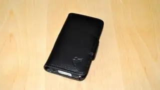 BellaVita Espresso Leather Wallet for iPhone 4/4s