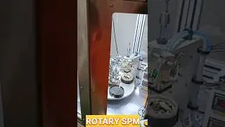 Rotary SPM #RotarySPM #SpecialPurposeMachine #trending #ytshorts #shorts @automech420