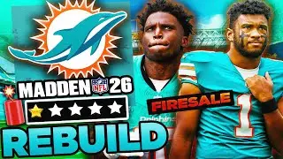 Rebuilding the Miami Dolphins In Madden 26 Franchise