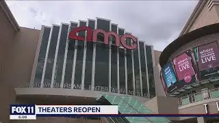 Some AMC Theaters in Burbank, Santa Monica reopened Monday
