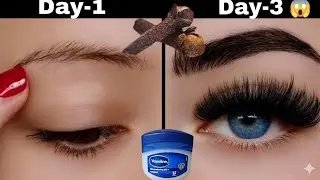 गारंटी है! सिर्फ 3 दिन में पलकें 20X तेज़ी से बढ़ेंगी - बस 1 बार लगा लो 😱Palkein or Eyebrow ko lamba