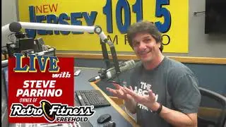 Steve Parrino on New Jersey 101.5 with Steve Trevelise talking Retro Fitness Gyms after COVID-19