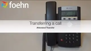 Polycom Soundpoint 331 Transfering Unattended