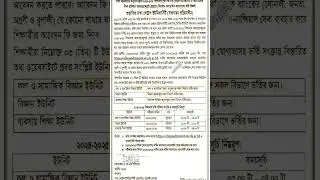 7 College Admission Circular 2025 Published | 7 College Admission Circular2025 | DCU Circular 2025