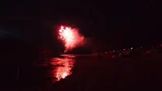 Small Town 4th of July Fireworks Celebration in 360o View (My First 360 Attempt)