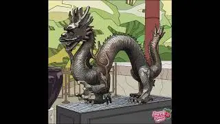 [Happy Color] Bronze dragon statue at the Summer Palace, Beijing, China 🇨🇳