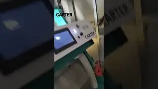 CARTER UNIQUE COLOR SORTER MACHINE WORLD'S NO.2 SORTER | INDIA TRAVEL | YOUTUBE SHORTS