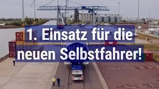 Premiere f&uuml;r unsere Selbstfahrer | #LTM1650-8.1 #TerexDemagCC2400-1