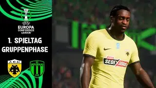 AEK Athen - FC Dr&ouml;senburg | 1. Spieltag | UEFA Conference League 2024/25