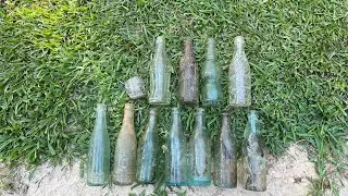 Insane day looking for antique bottles in Eastern NC! So many Soda bottles!!