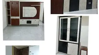 1 BHK Flat Interior Work Completed with Platinum Elegance UPVC Material in Chennai Kathirvedu Area
