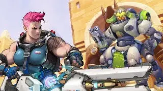 Overwatch - Flexing on tanks again to carry the team