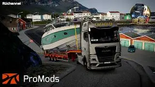 Realistic First Person Drive (ProMods Norway) | MAN TGX | Euro Truck Simulator 2