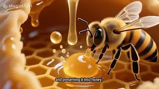 Animation of physiology of honey bee clear explanation for bsc medical