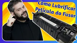 Como Lubrificar a Película do Fusor - Ricoh SP C307
