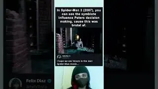 In Spider-Man 3, Peter throws a bomb at Harry #shorts