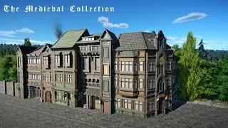 Planet Coaster: Workshop Items - Medieval Collection