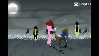They're having a sword fight.