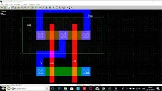 Проектирование логического элемента NAND в Microwind