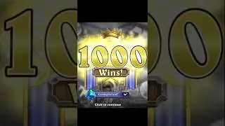 🏆1000 Wins with Warrior &ndash; Here's the Reward!🏆 #hearthstone #hero win reward  #warrior  #gaming