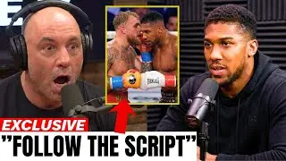 “AVOID THE KO” Anthony Joshua EXPOSES To Joe Rogan What Jake Paul Said To Him Mid Fight!!