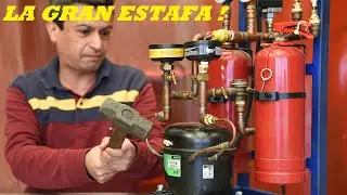 Compresor con motor de refrigerador