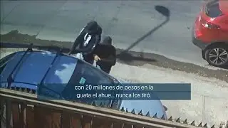 El mapa de los robos a la salida del banco: 