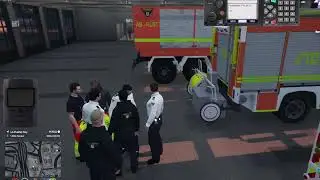 Feuerwehrmann spielt GTA RP - Ingolstadt RP - Folge 2 VU nach Verfolgungsjagd