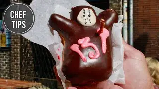 Voodoo Doughnuts  - Friday the 13th!