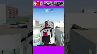 Cars Ramp challenge 🔥 Extreme Car Driving Simulator 😱 Cars GamePlay #shorts #viral