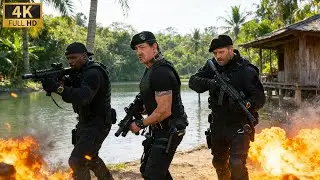 Action Film：Land, Sea, Air: Elite Tri-Service Infiltration！Hostage Rescue Amidst Fierce Gunfire！
