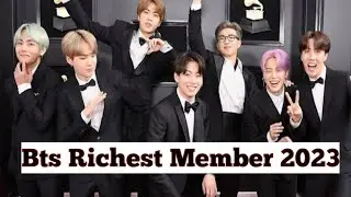 Most Richest member of Bts in 2023 complete money analysis in English complete video