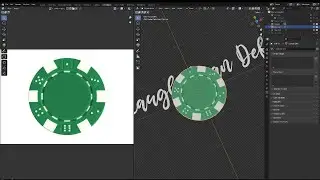 3D Modeling Poker Chip In Blender (Timelapse)
