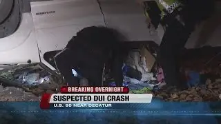 Suspected DUI crash near US 95, Decatur