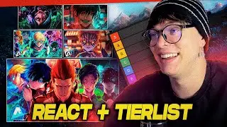 (TIERLIST Anirap🔥) Bastard X Ubers, Bastard X PXG, Akaza, Toji, Loki | REACT